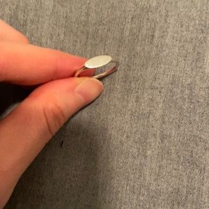 Sterling silver - Signet ring size 7!